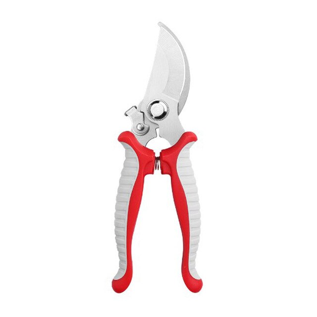 Sharp Pruning Shears Garden Scissors Tree Trimmers Secateurs Multifunctional Pruning Shears Gardening Hand: Red