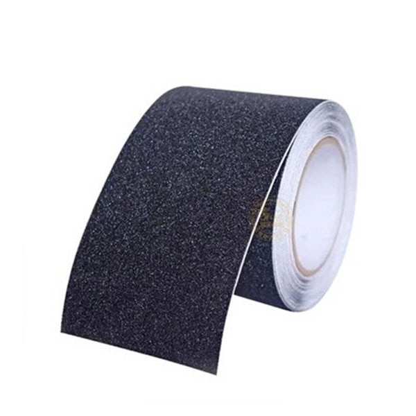 5m*15cm antislip tape stickers voor trappen, vlonders, douchestrips, vloerbedekking, veiligheidstape en mat (zwart)