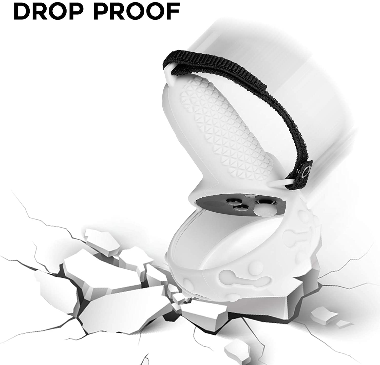 Touch Controller Silicone Grip Cover Voor Oculus Quest 2 Accessoires Siliconen Beschermende Ring Cover Handvat Beschermhoes