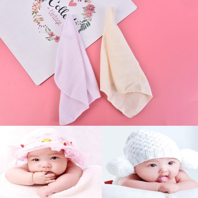 Baby Unisex 8-Piece Colorful Saliva Towel Set Baby Little Clothes Shower