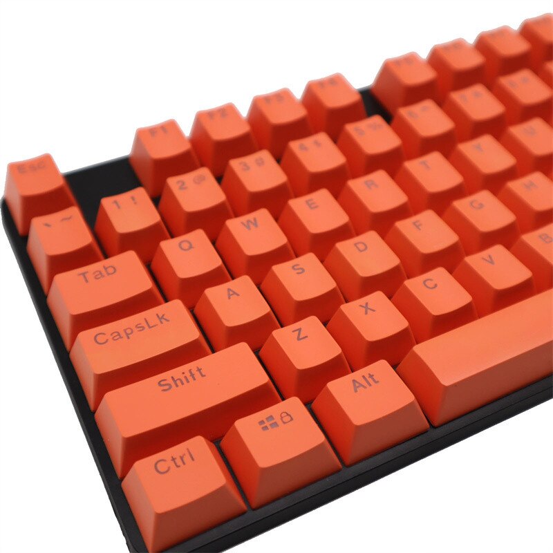 Doubleshot ABS Mechanical Keyboard Keycaps for Cherry Mechanical Keyboard Accessories 104Key Universal Ergonomic Backlit Key Cap