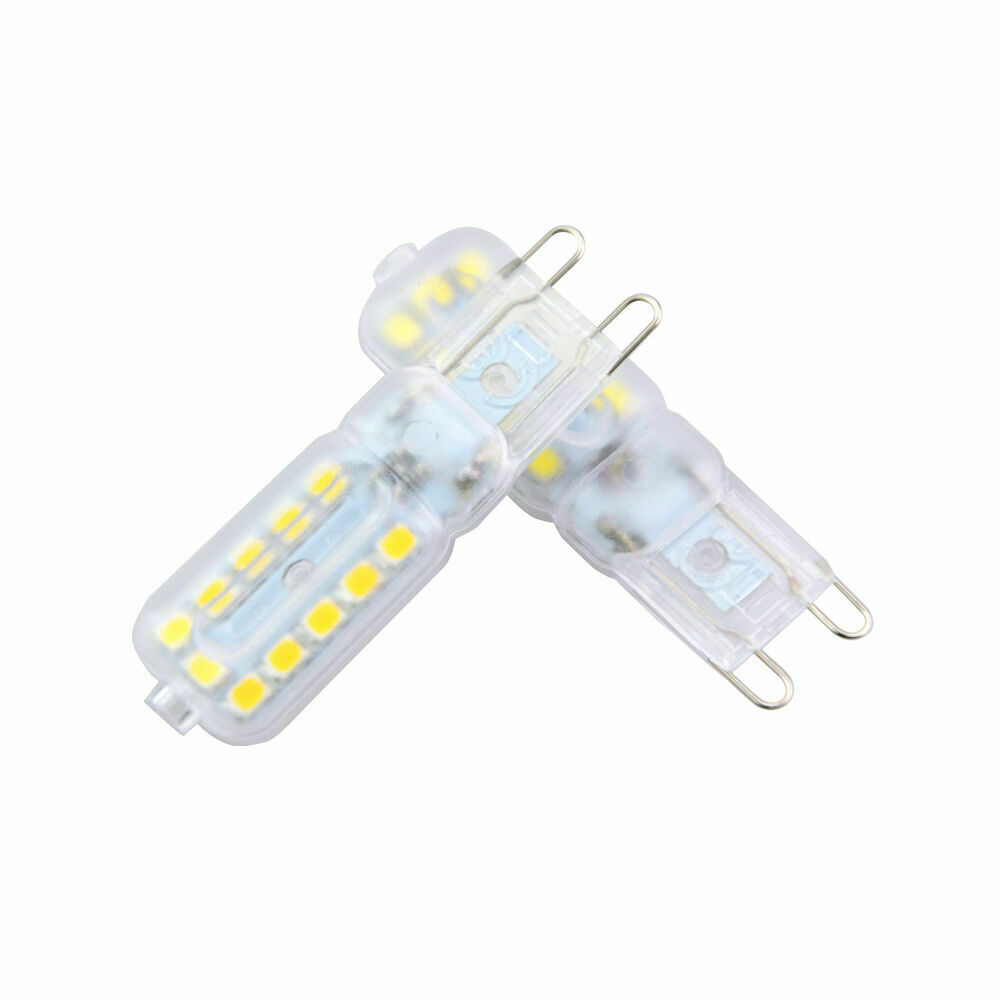10 Uds. Bombillas LED G9 regulables luces 220V 110V focos 2835SMD Bombilla 3W 5W 7W reemplazar 30W 40W lámparas halógenas para el hogar dormitorio