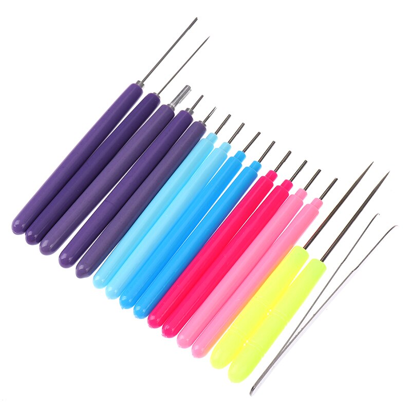 16Pcs Paper DIY Set Quilling Paper Tool Tweezer Needle Pins Slotted Pen Tool Kit