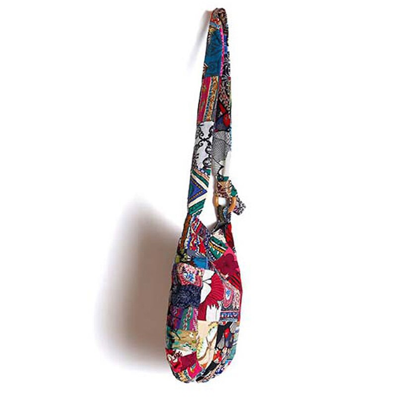 DIY Adjustable Strap Bags Women Handmade Seamless Patchwork Bohemian Shoulder Crossbody Bags Vintage Women's Handbags free