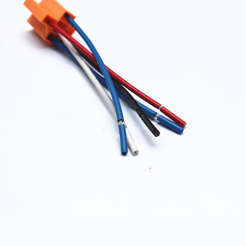 Pre Wired 5 Pin Relay Mounting Base Socket Holder 5 Pin Wires Cable Relay Socket Harness Connector DC 12V Pre Wired 5 Pin Relay