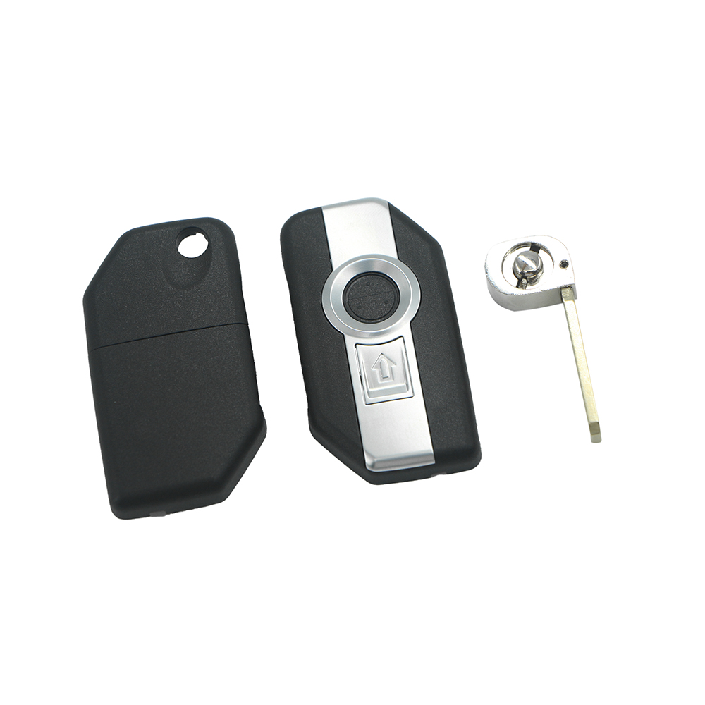 Motorfiets Remote Key Shell Case 2 Knoppen Een-Klik Keyless Voor Bmw R1200GS R1250GS R1200RT K1600 Gt Gtl R1200R r1200RS K1600B