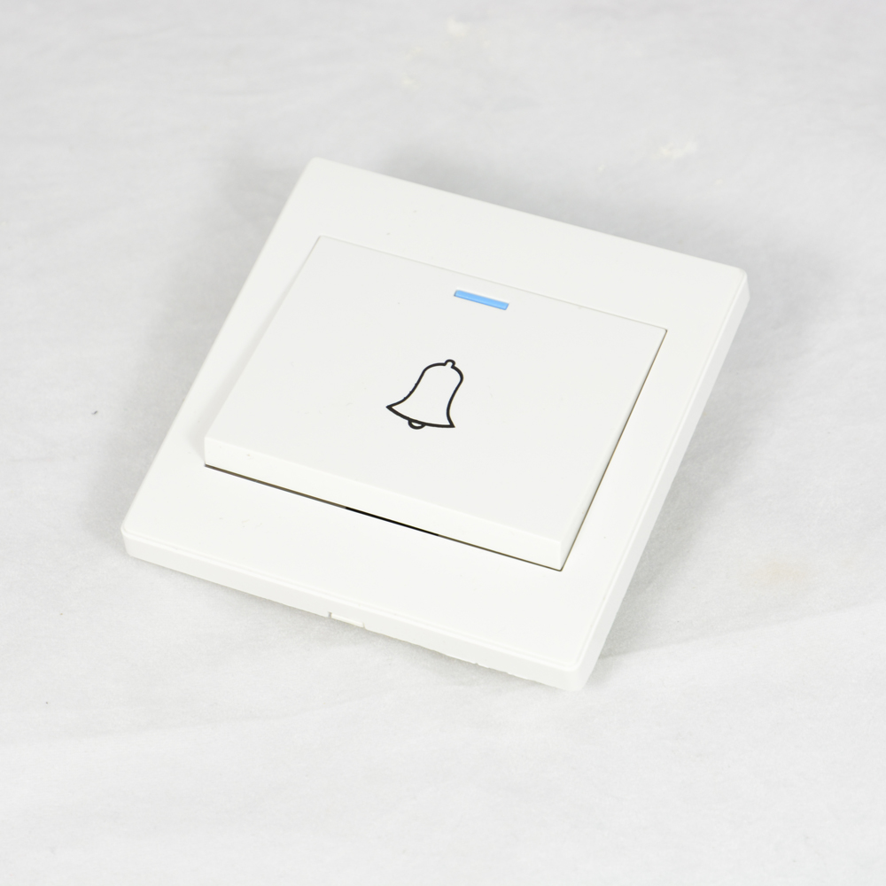 10 kpl ovikellon painike langallinen tyyppi 86mm seinäasennus talon painallus soi ovikellokytkin normaalisti auki signaali