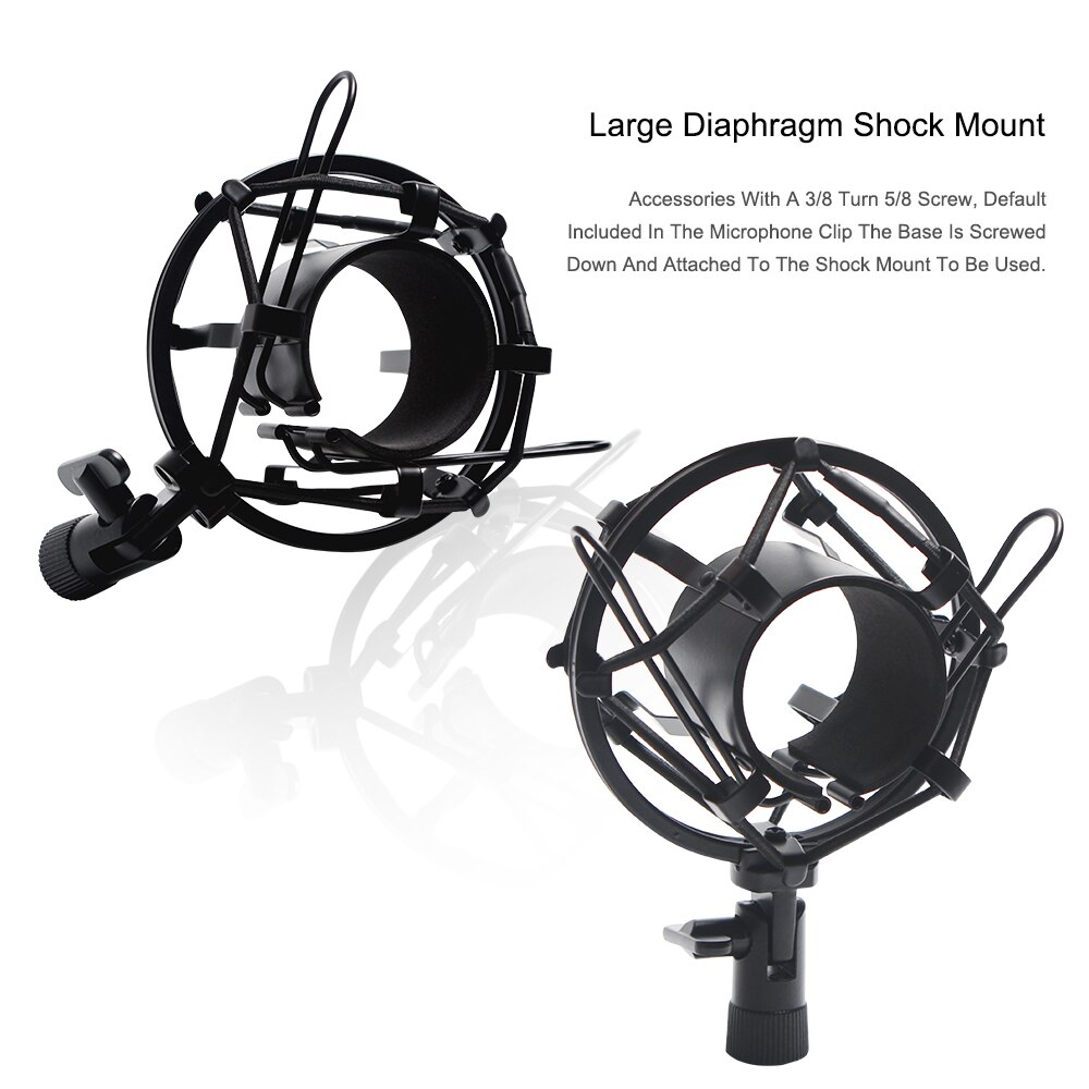 NB-35 Broadcasting Studio Microphone Mic Stand Boom Scissor Suspension Arm Mount Shock For Mounting On PC Laptop Notebook