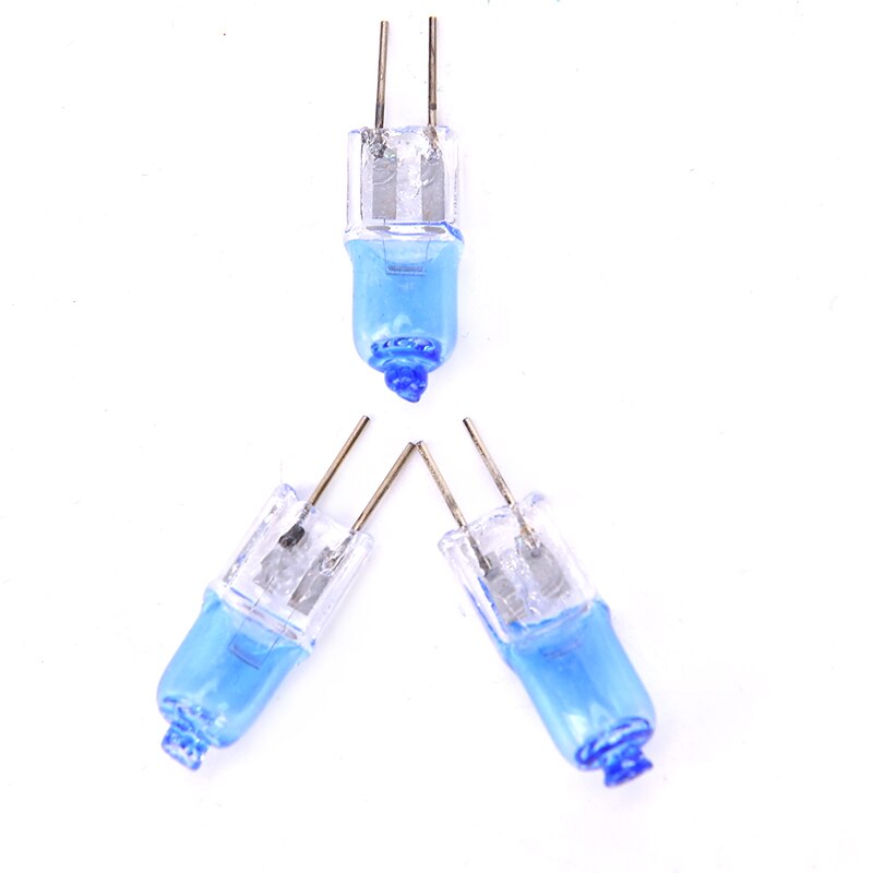 10 stk  g4 ac 12v halogenlampe jc type  g4 halogenpærer  g4 sokkel klare halogenperler krystalllampe !