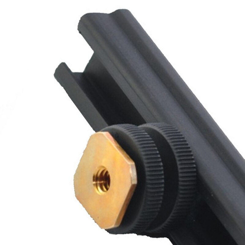 Camera Slide Shoe Cold Shoe Extension Bar Beugel-Metalen ESE-10 10Cm Dia Microfoon Flash Bracket