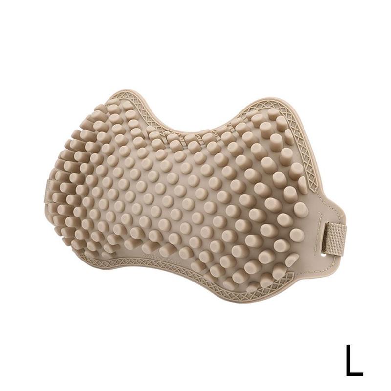 Cojín de Gel para asiento de coche, soporte Lumbar de masaje para cuello, pieza de ventilación fresca, almohada para el dolor del coche, reposacabezas, accesorio Re S3F8: L