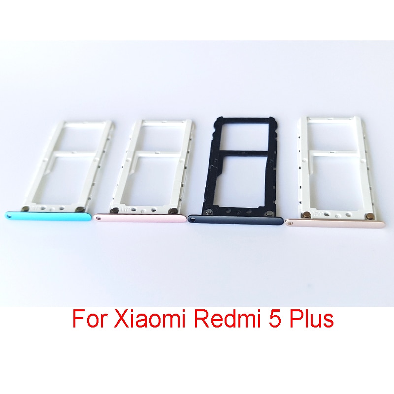 Nieuw Voor Xiaomi Redmi 5 Plus SIM Card Slot Lade Houder Adapter Vervangende Onderdelen