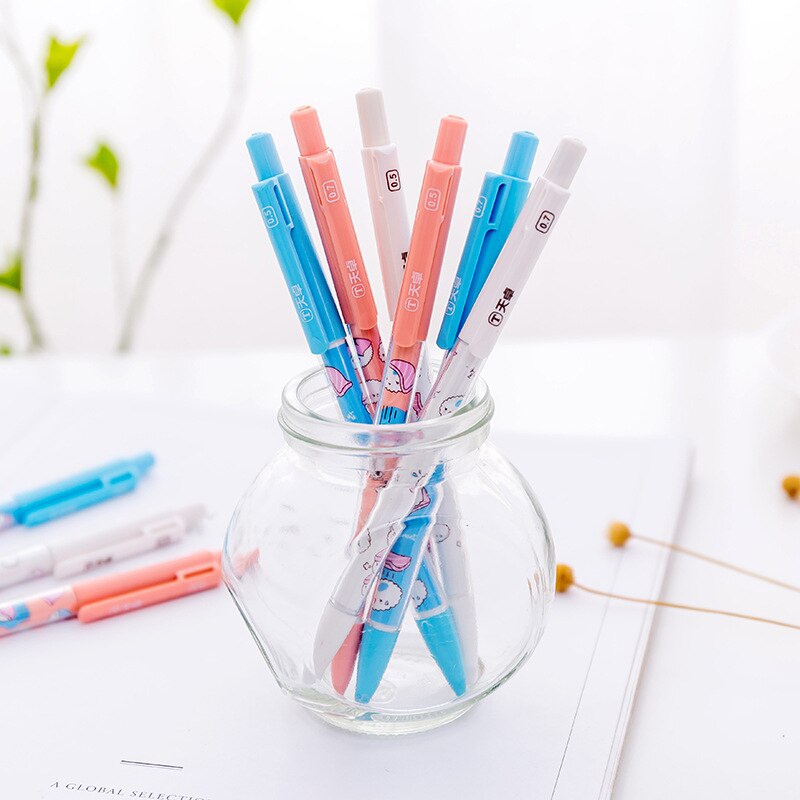 Crayon automatique en plastique pour enfant, boules de riz gluant, HB 0.5 0.7 Mm, dessin, , peinture, fournitures de papeterie d&#39;écriture