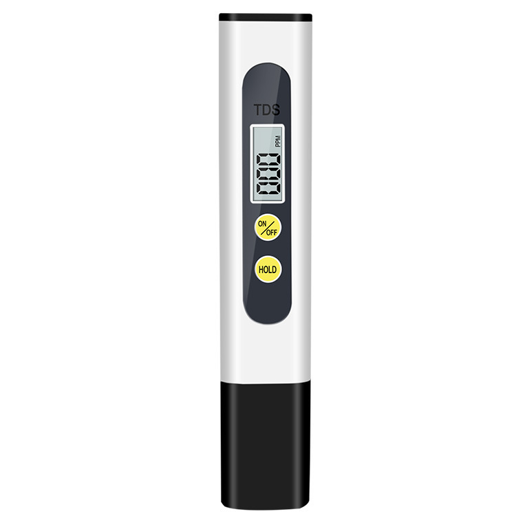 TDS Meter Digitale Water Tester 0-9990ppm Drinkwaterkwaliteit Analyzer Monitor Filter Snelle Test Aquarium Hydrocultuur Zwembaden: WHITE