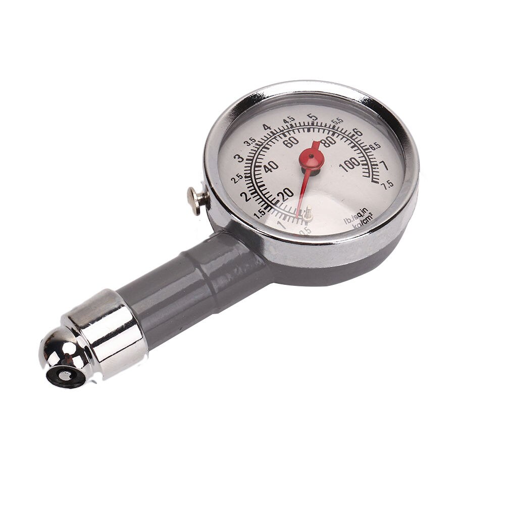 Professionele Bandenspanningsmeter Air Meting PSI/BAR Release Knop Auto: Default Title
