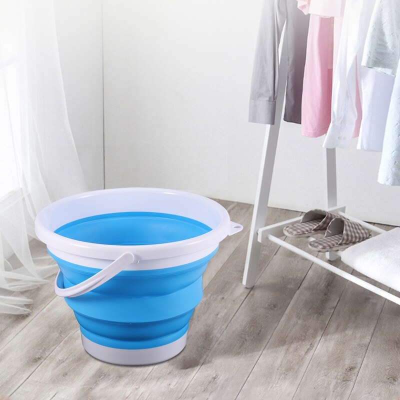 Mini Portable Bucket Turbine Washing Machine Foldable Bucket Type USB Laundry Clothes Washer Cleaner For Home Travel