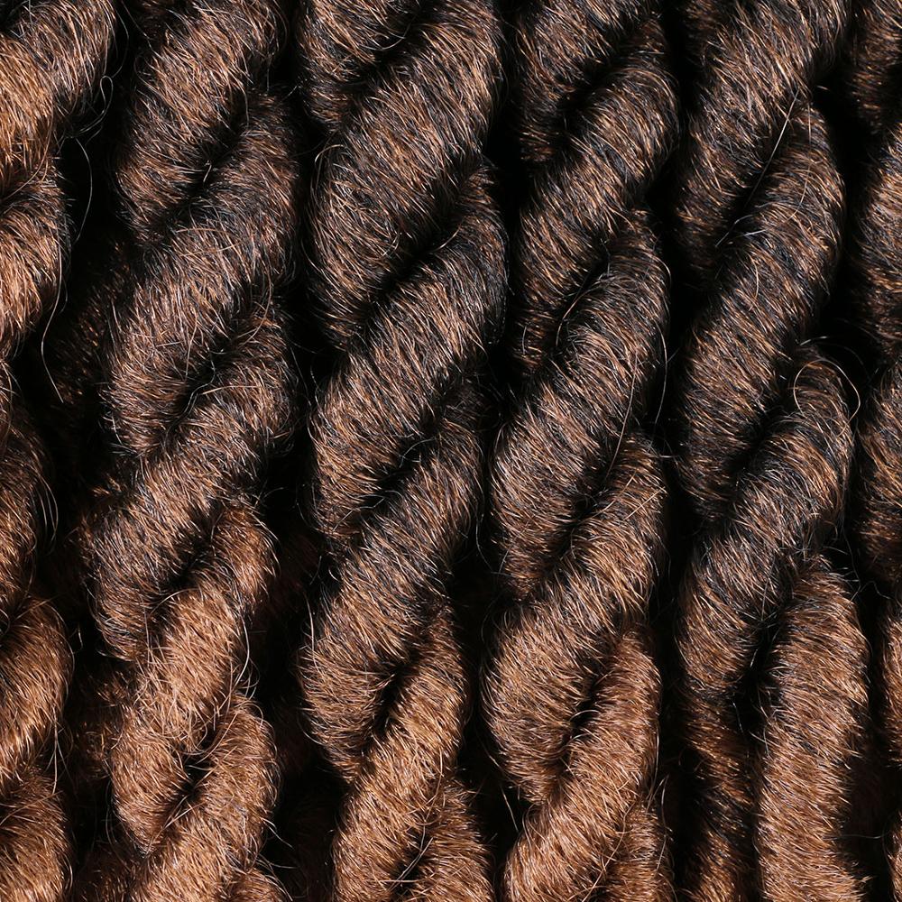 Faux Locs crochet hair with Curly Ends 12 roots/pack Synthetic Hair Crochet Braids Goddess Fauxs Locs Crochet Braiding Hair…