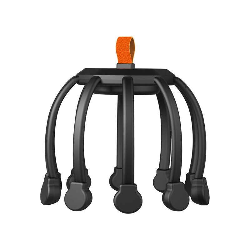 Multi-dimensional Head Massage Instrument Electric Octopus Claw Scalp Massager Stress Relief Therapeutic Head Scratcher Relief