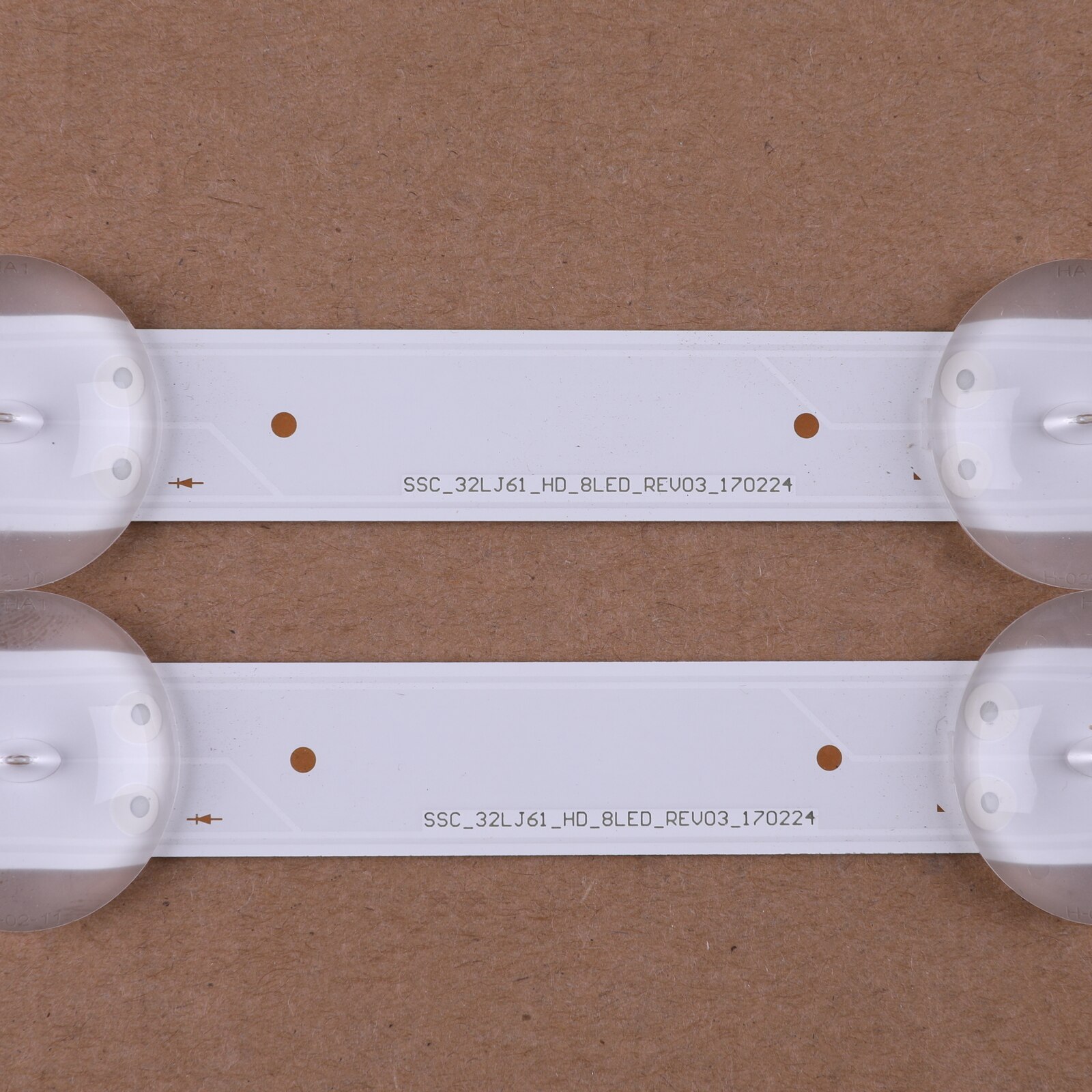 Bande de rétro-éclairage LED pour LG TV 32 pouces, 8 lampes, HC320DXN-ABSL1-A142 2143 S 32LC510U 32LM63 Y19