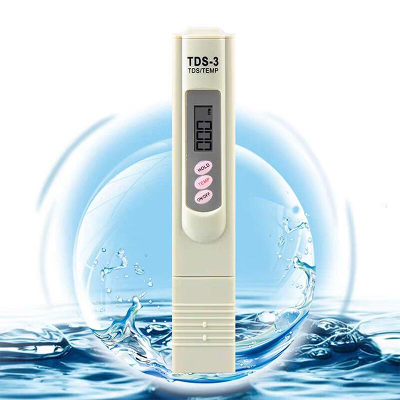 Portable Digital PH Meter Tester with TDS Meter Pen PH High Accuracy for Drink Water Food Lab PH Monitor