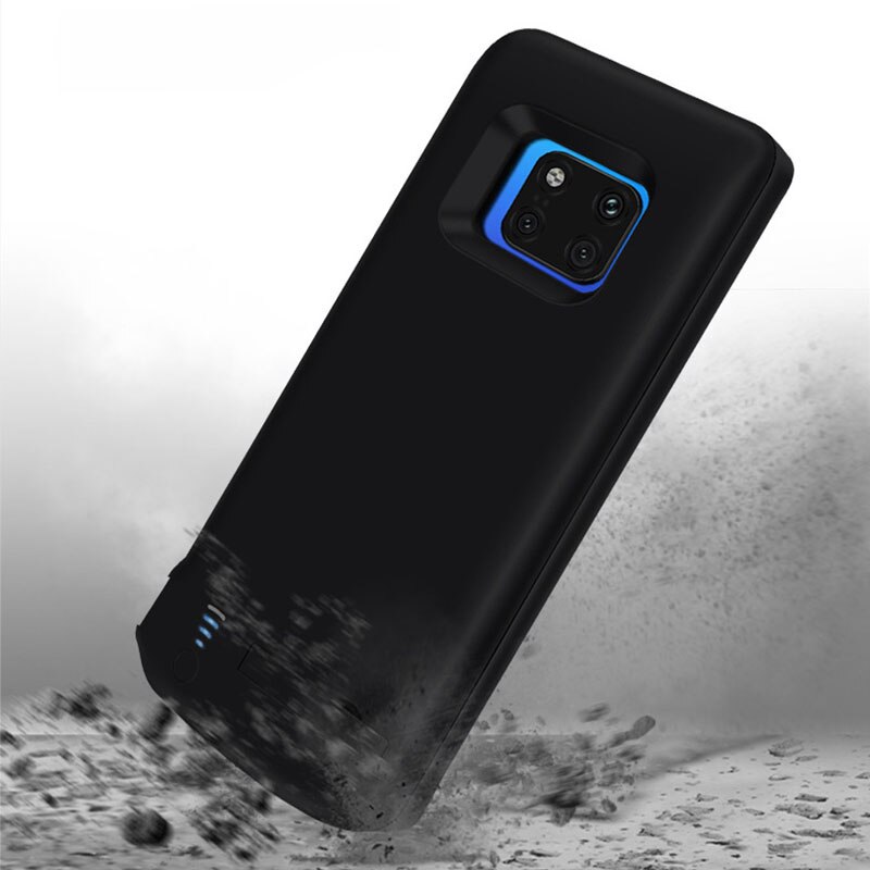 Para huawei companheiro 20 pro caso de bateria 6000 mah carregador de bateria externa caso capa de banco de potência para huawei companheiro 20 pro caso de bateria