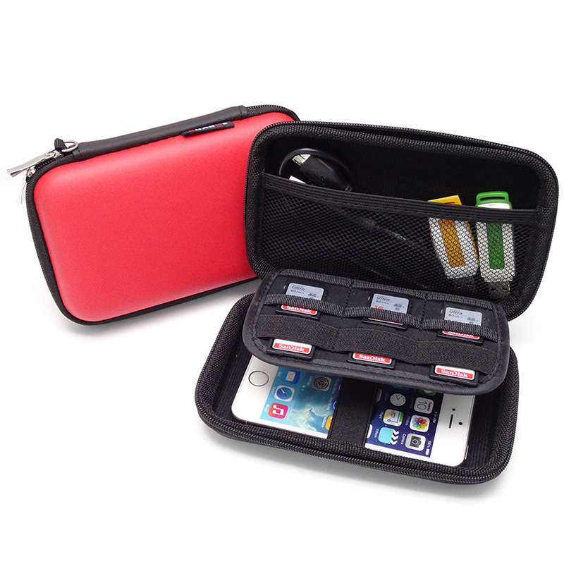 Draagbare Digitale Opbergzakken Organizer Usb Gadgets Kabels Draden Charger Power Battery Rits Reizen Accessoires: 3 S USB cable box