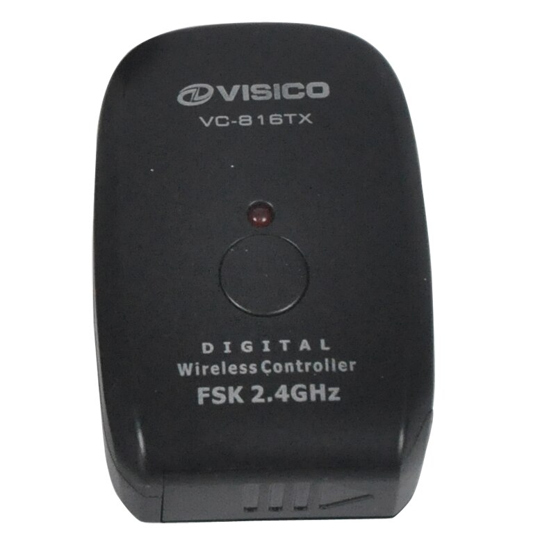 Visico VC 816TX 3V batería 16 canales sincronizador transmisor disparador para Visico vl-plus, ve-plus, LED-150T, TTL Studio Flash