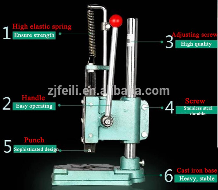 snap button hand press machine never sell any renewed machine hand press