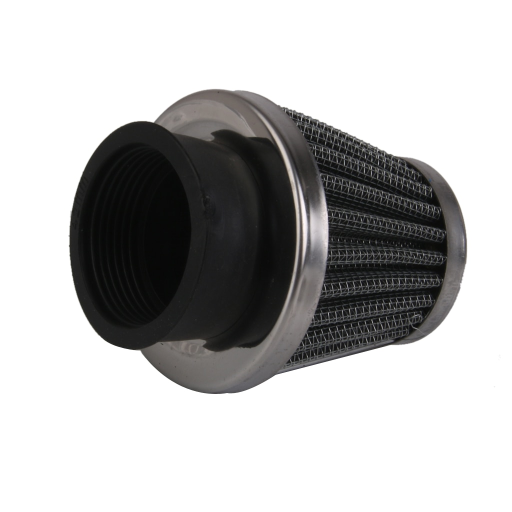 Mini Cone Cold Air Intake Filter Breather 42mm with Hose Clamp