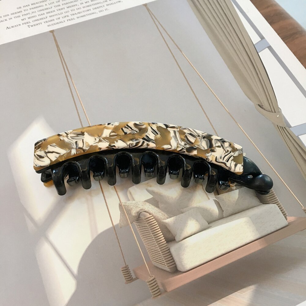 Banana Clips Hair Claw Clip For Women Lady Tines Hair Crab Hair Twist Hair Pin For Girls Hair Accessories: 15