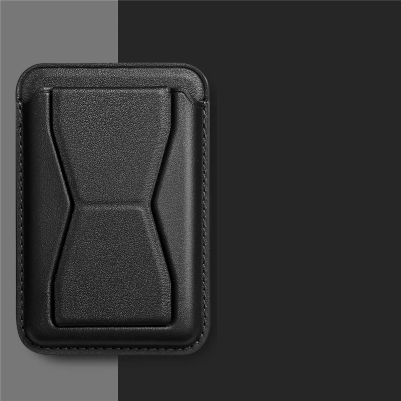 Magnetic Folding Wallet Card Holder Leather Macsafe Case for Magsafe IPhone 15 14 13 16 11 Pro Max 12 Plus Mac Safe Stand Cover: CRIMSON