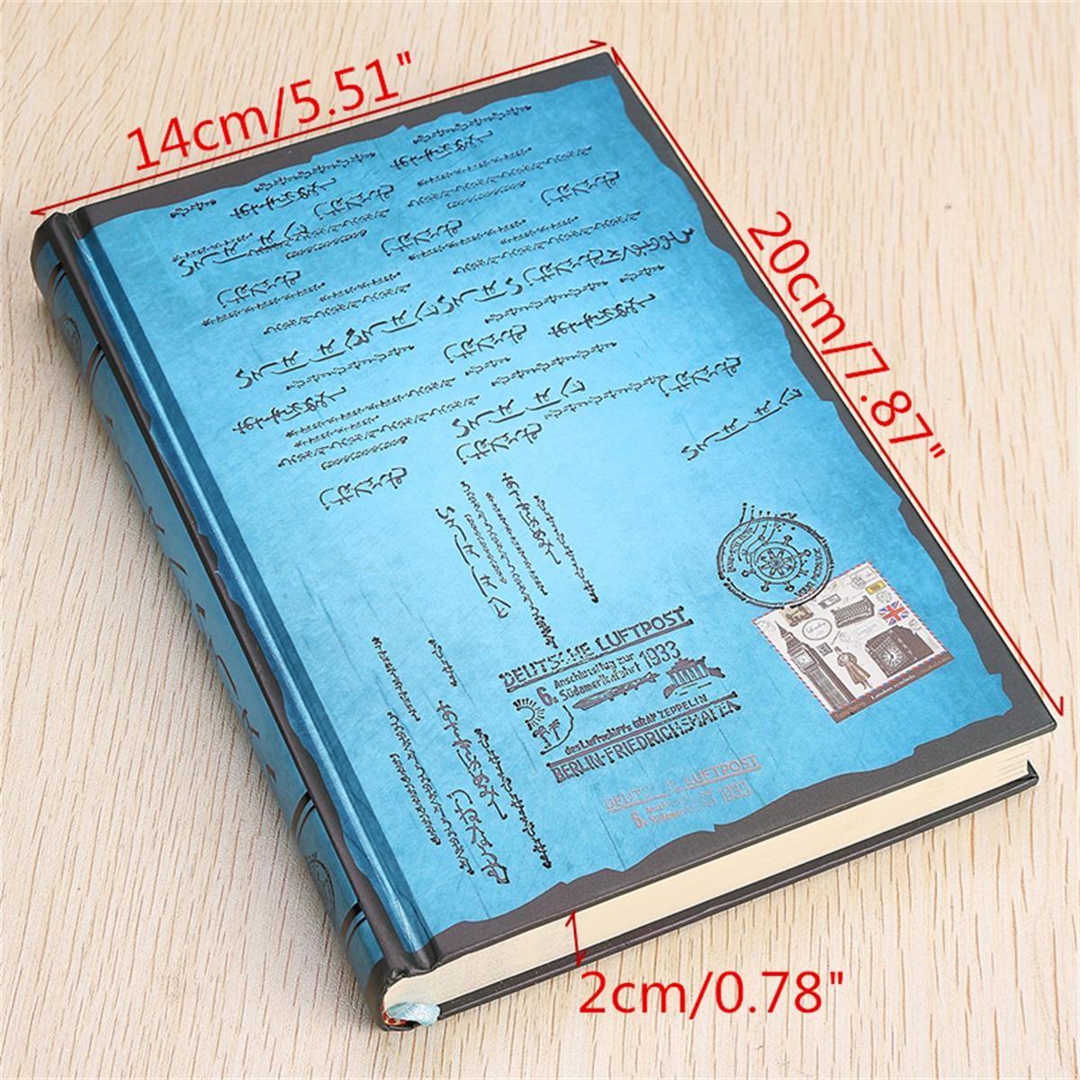 Klasyczny klasyczny, notatnik, pusty, pamiętnik pisarz dziennik podróży papieru w twardej oprawie