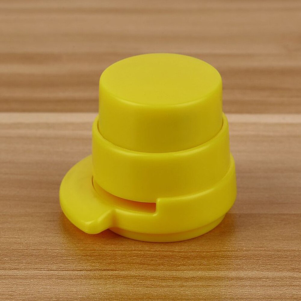 Stapleless Stapler Paper Binding Binder Clip Office Home School Stationery Tool