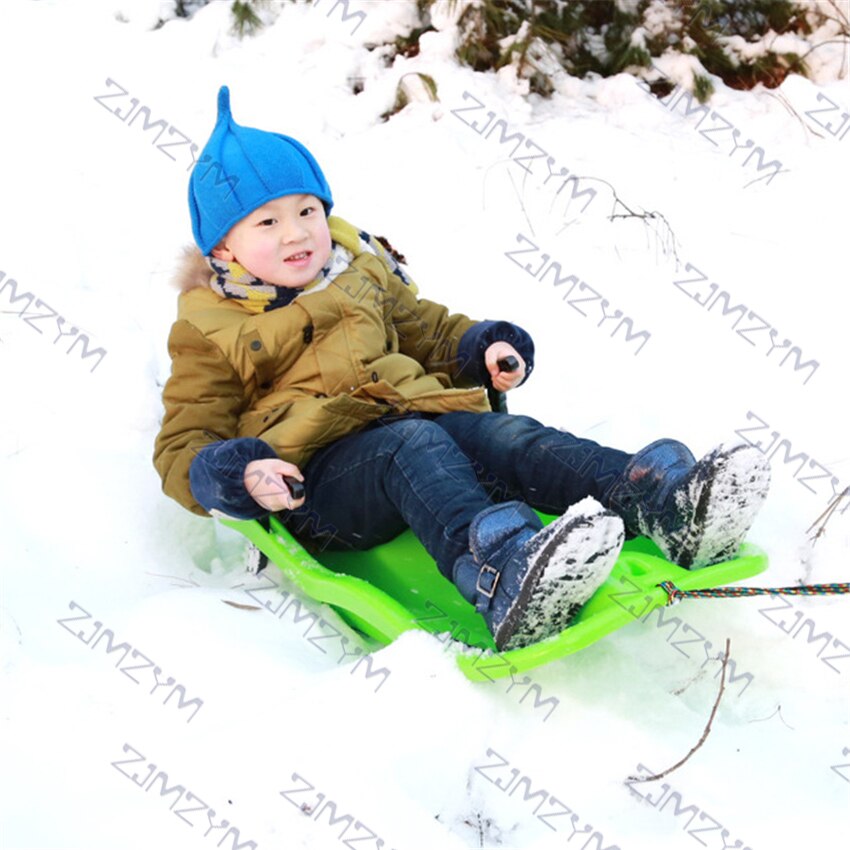 1737S Kleine Size Outdoor Zand Gras Boord Hdpe Lage Temperatuur Bestendig Materiaal Verdikte Snowboarden Slee Snowboard: Default Title