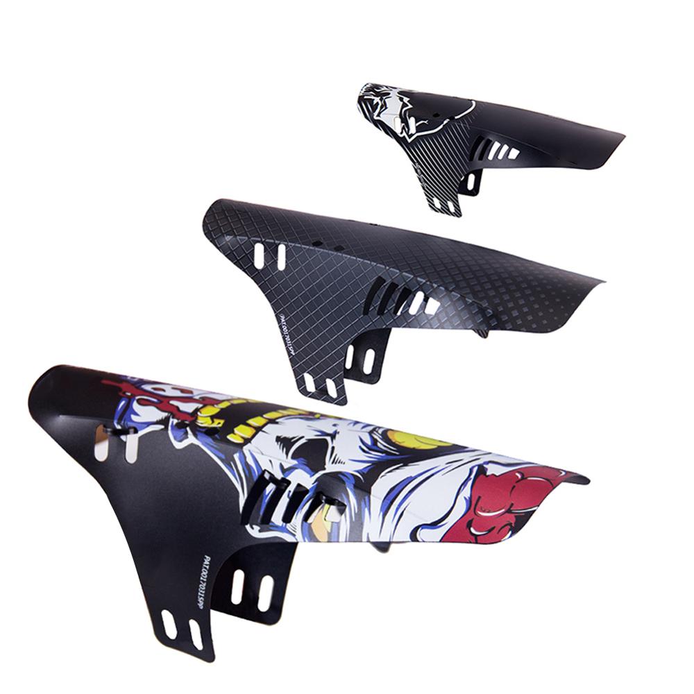 Mtb bike fender cykel fram bak stänkskydd väg cykling mountainbike fram mountainbike med 6 fixerande rem cykeltillbehör