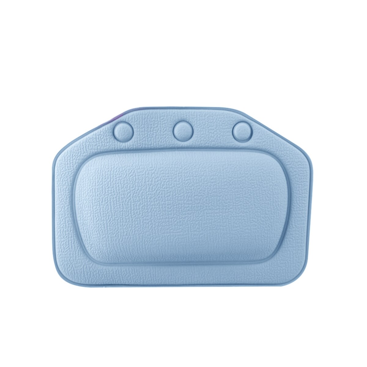 Oreiller de bain de SPA rembourré Spongy | Coussin de baignoire avec 3 ventouses, coussin de baignoire en PVC pour cou appui-tête souple, étanche