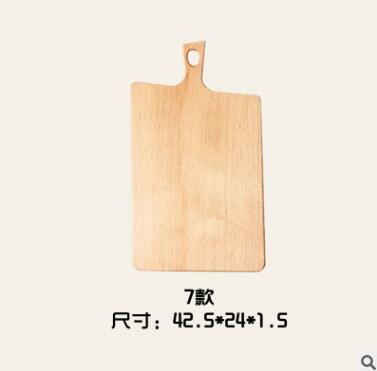 1Pcs Eco Friendly Beech Wooden Chopping Blocks Kitchen Wood Food Plate Whole Wood Tray Cutting Board No Pain: 7 paragraphs