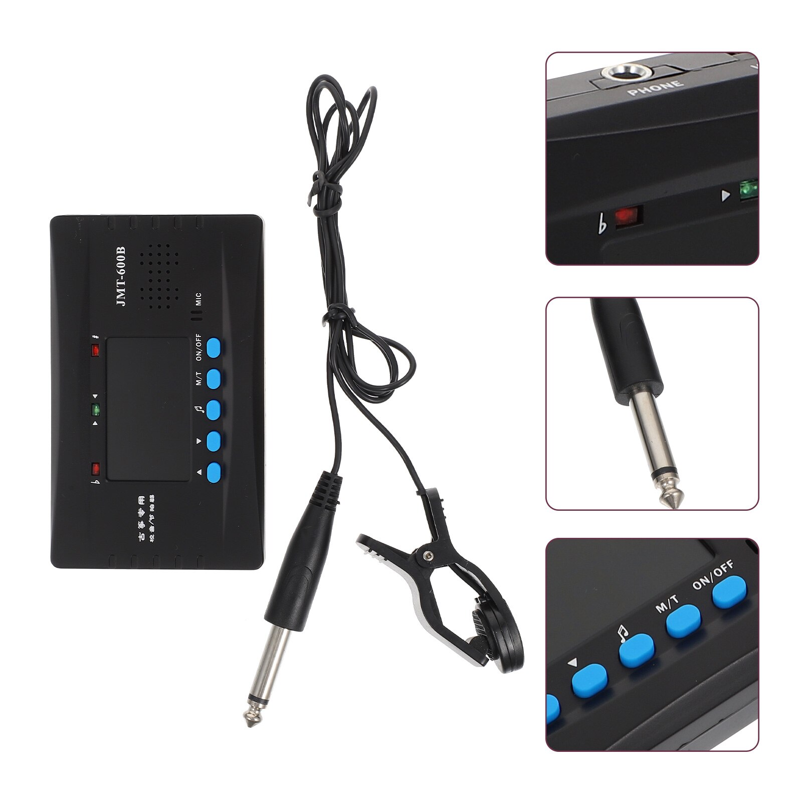 1Set Musical Instrument Tuner Musical Instrument Accessory for Player Practice Musician: Default Title