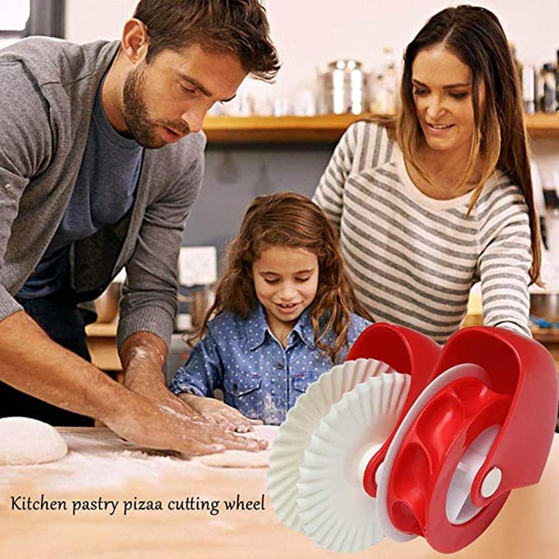 Pastry Wheel Decorator Pizza Cutter Pastry Lattice Cutter Pastry Pie Decor Cutter Noodle Maker Pasta Noodle Cutter Pastry And Ba