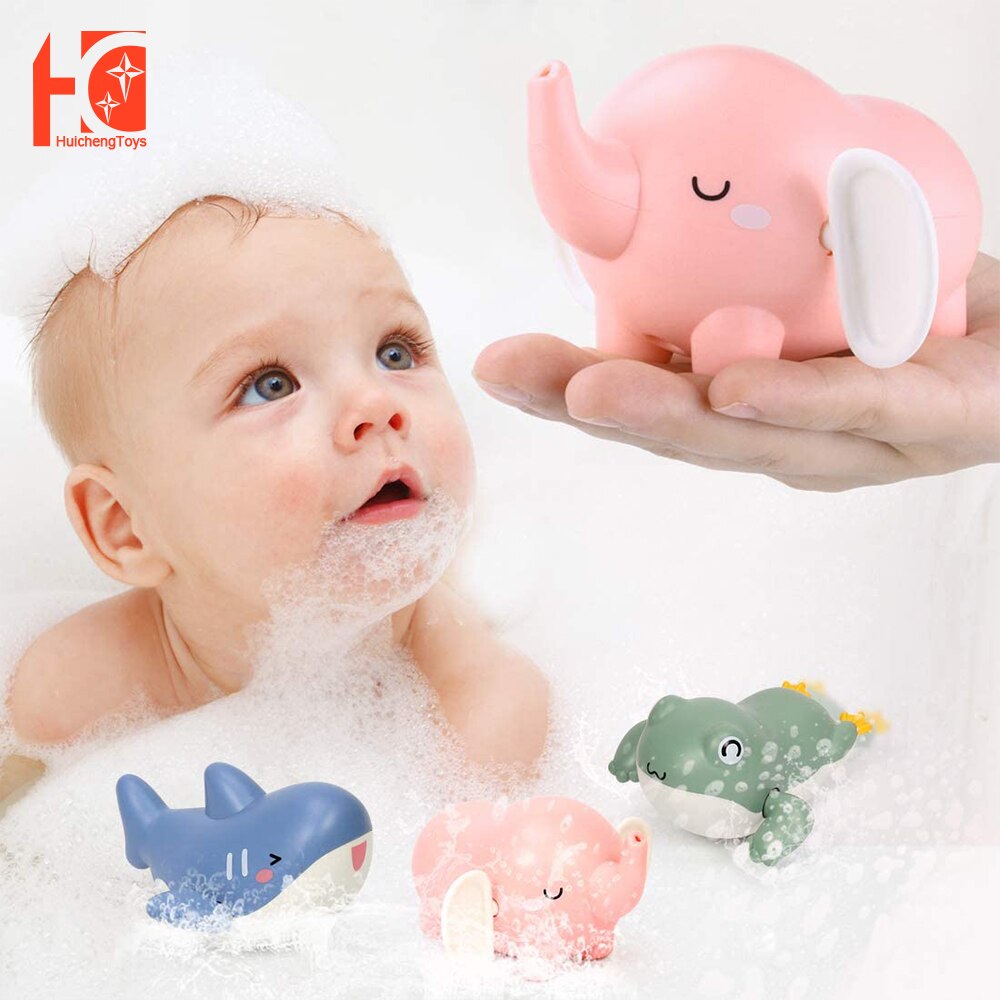 Giocattoli da bagno per bambini per bambini 1-3 anni giocattoli da bagno per vasca da bagno per bambini 6-12 mesi giocattoli da bagno a carica