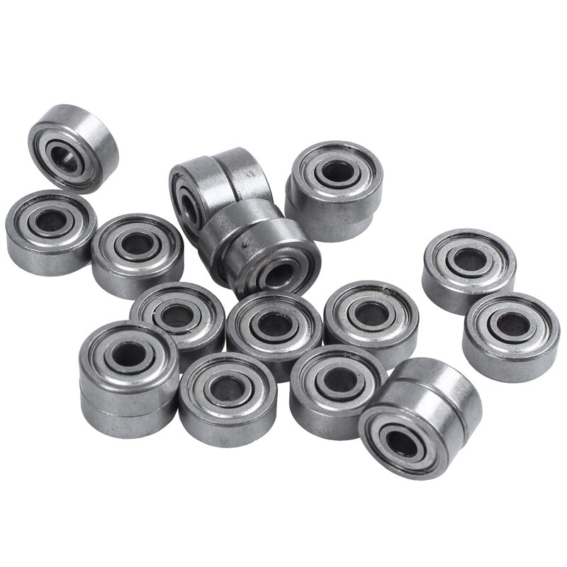 20 Pcs 624ZZ 4mm x 1m x 5mm Carbon Steel Shielded Radial Ball Bearings Deep Groove Ball Bearings & 10 Bearing 604ZZ 4X12 Shiel