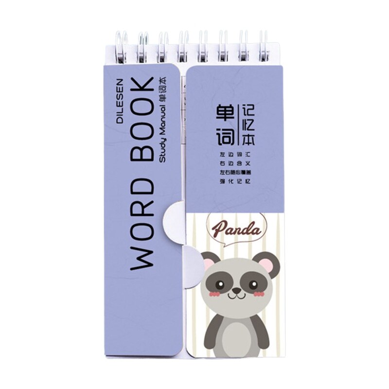 Portable Notepad Mini Spiral Notebook Pocket Study To-do-list Pad Notebook: Raccoon