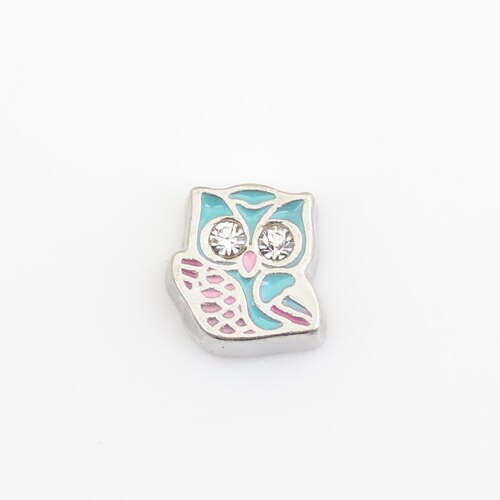 HELLO OWL, Floating charms,Fit floating charm lockets, FC0324