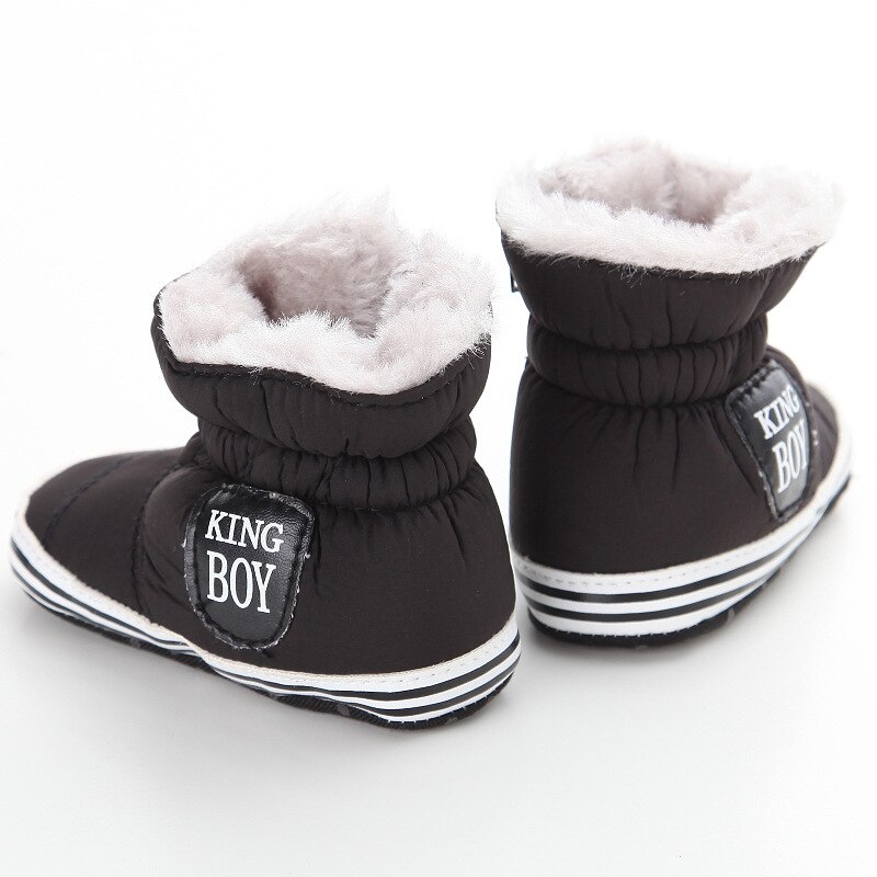 Winter Baby Meisje Jongen Snowboots Thicken Warm Pluche Outdoor Kinderen Schoenen Antislip Baby Snowboots