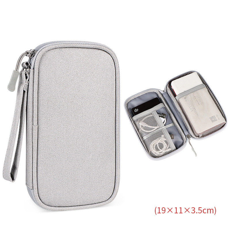 Reise tragbare digitale Zubehör Aufbewahrungstasche Organizer von Handytasche U Disk Ladebank Handy, Mobiltelefon Datenkabel Aufbewahrungstasche