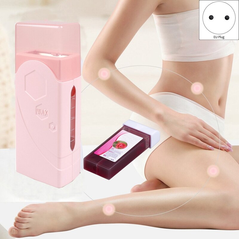 Single Handheld Depilatory Wachs Haar Entfernung Maschine tragbar Epilator rollen Depilatory Heizung