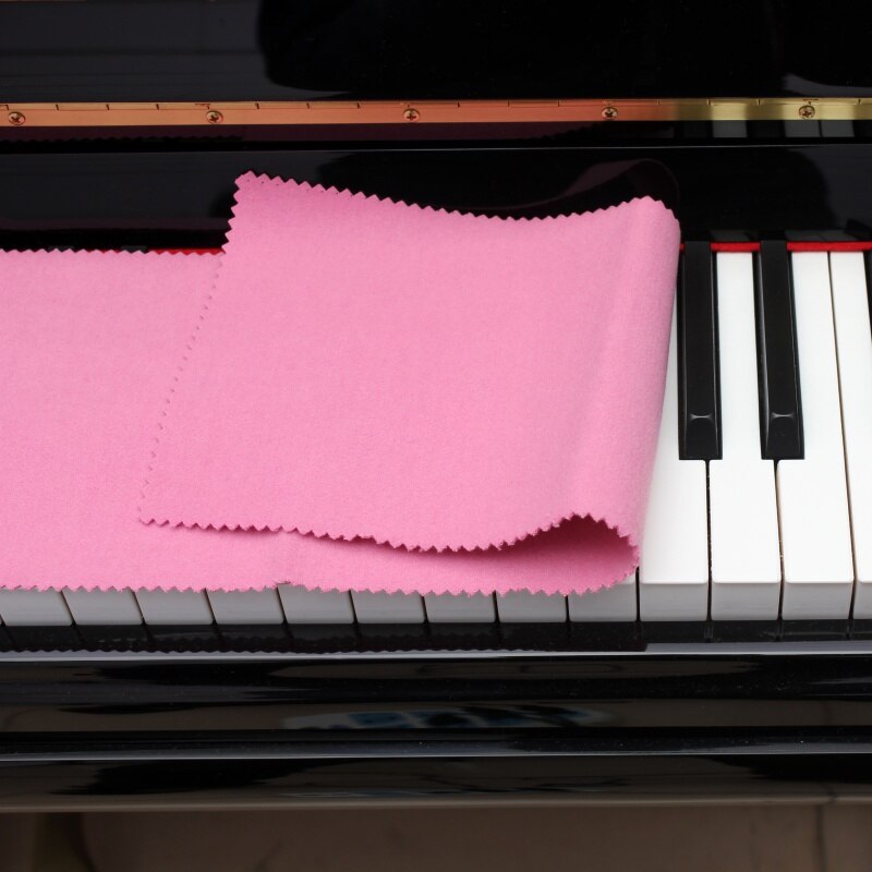 Red Soft Nylon Amp Cotton Dust Cover Cloth For Any 88 Key Piano Or Keyboard