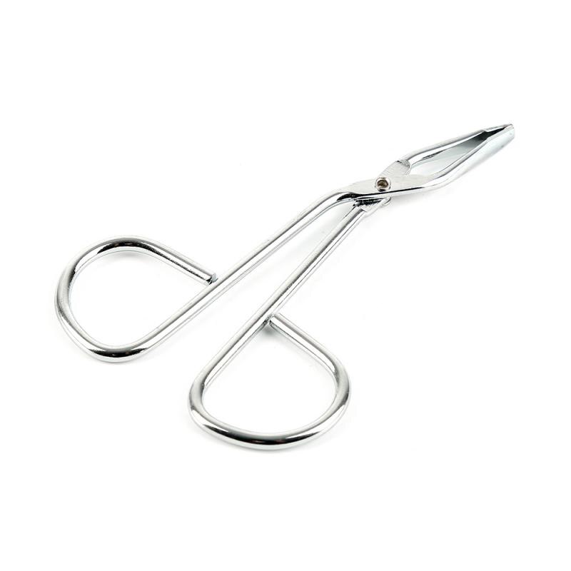 Tijeras para quitar el pelo, pinzas para cejas de punta plana, pinza, cortador cosmético recortador, herramienta de eliminación de cejas de acero inoxidable, 1 Uds.