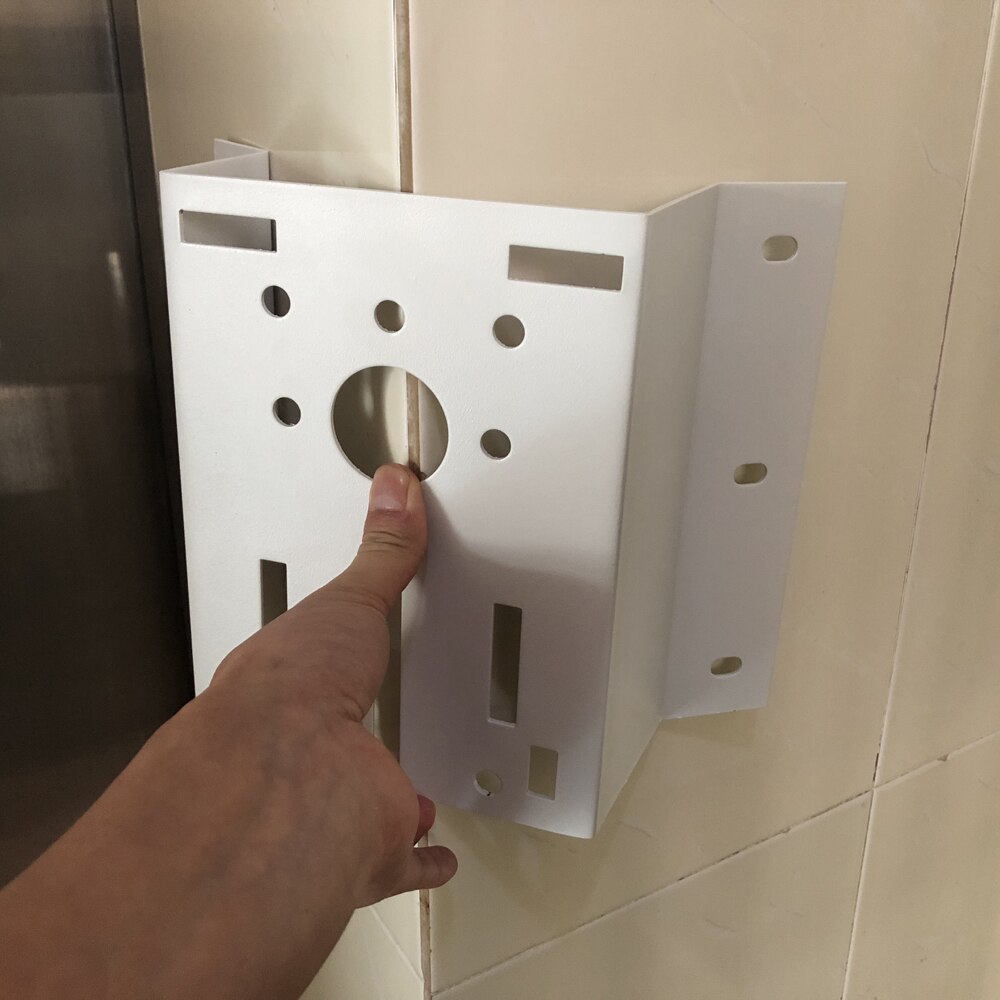 Hikvision Dahua Universal Dome PTZ Camera Outer Wall Angle Bracket 90 Degree Corner Right Angle Monitoring Mounting Bracket