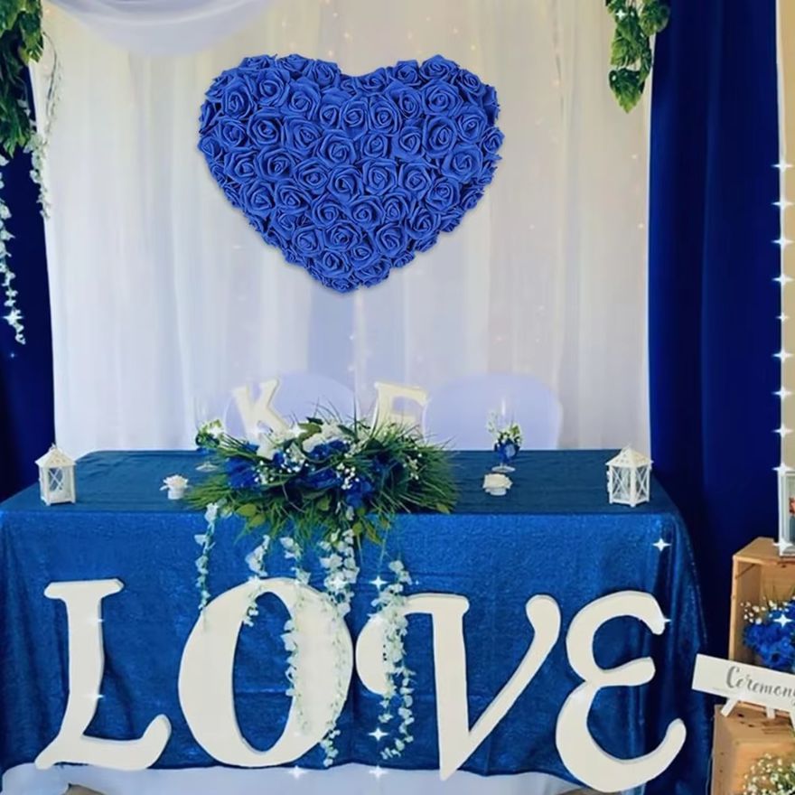 PE-Schaum Rose Hochwertige Blume Weihnachten Hochzeit Brautstrauß Auto Dekor DIY Geschenkbox Kranz Zuhause Outdoor Garten Party